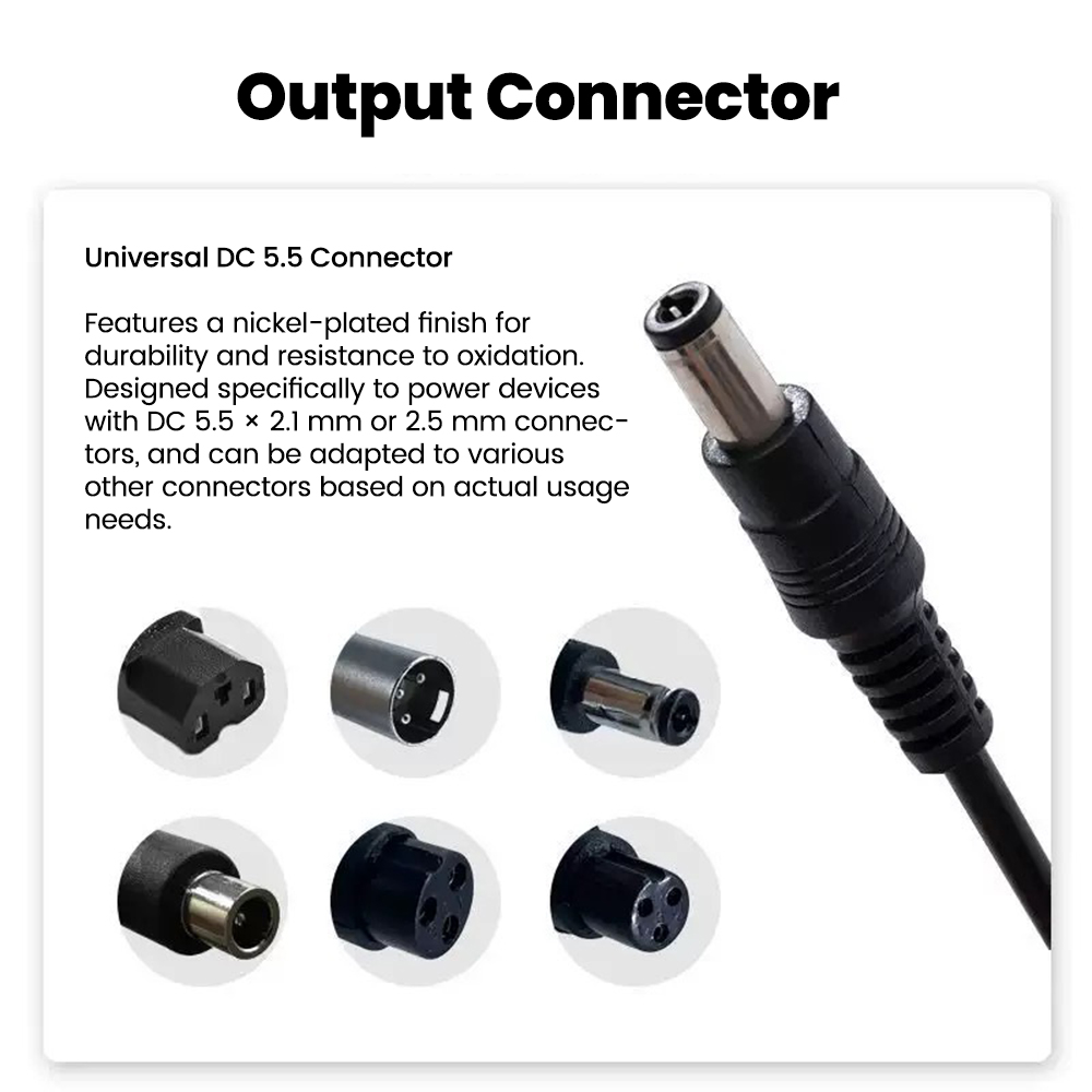 Кабель-адаптер DC5.5MM на M12/ – обзор и цена Electric Scooter Charger