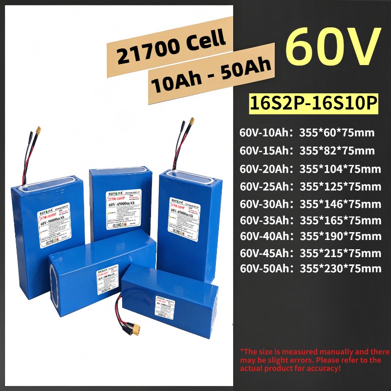 Литий-ионный аккумуляторный бл – обзор и цена 60V 30Ah 21700 Battery Pack